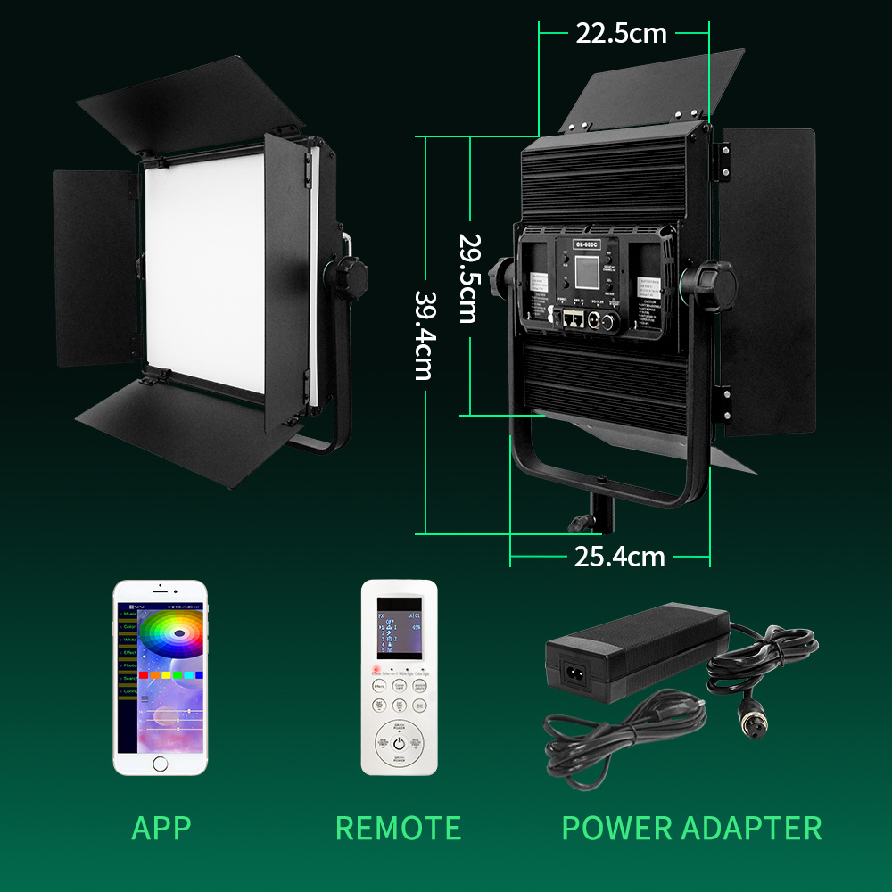 Luz de fotografía a color RGB, - Photography Lighting Rgb reseña y precio