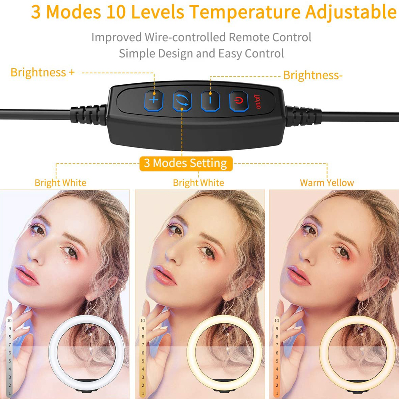 Anillo de Luz LED para Selfies - Photography Lighting Box reseña y precio