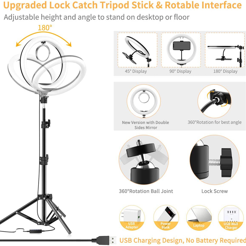 Anillo de Luz LED para Selfies - Photography Lighting Box reseña y precio