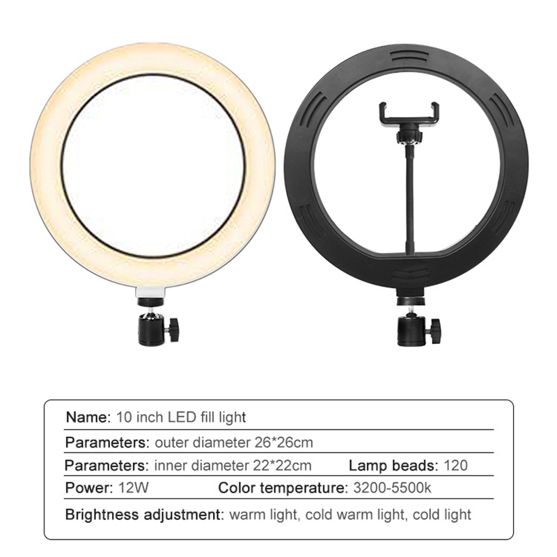 Anillo de luz Circular para fo - Photography Lighting Box reseña y precio