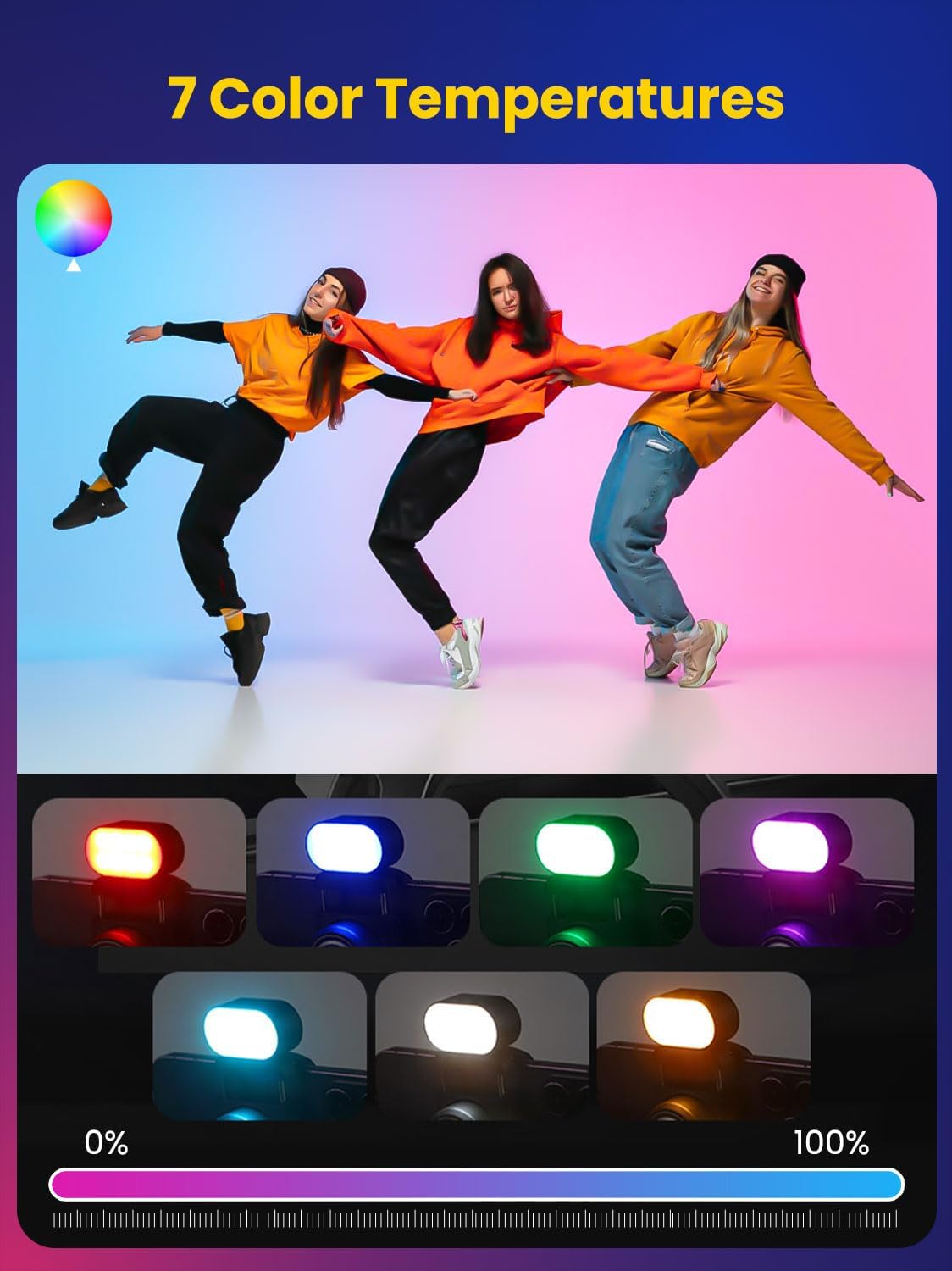 AOCHUAN Mini RGB Luz de rellen - Photography Lighting Rgb reseña y precio
