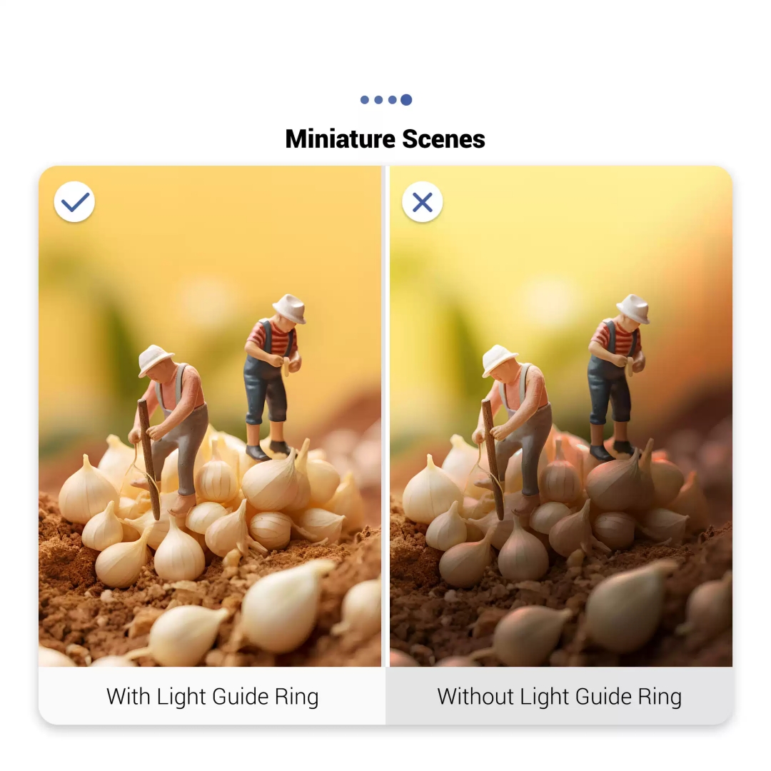 Anillo guía de luz LED, difuso - Photography Lighting Guides reseña y precio