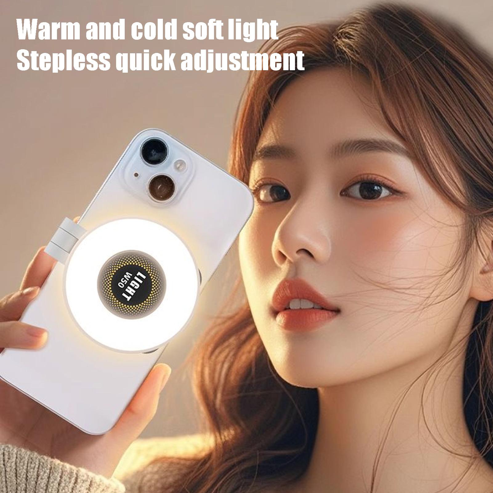 Luz magnética para selfies, 3  - Makeup Photography Lighting reseña y precio