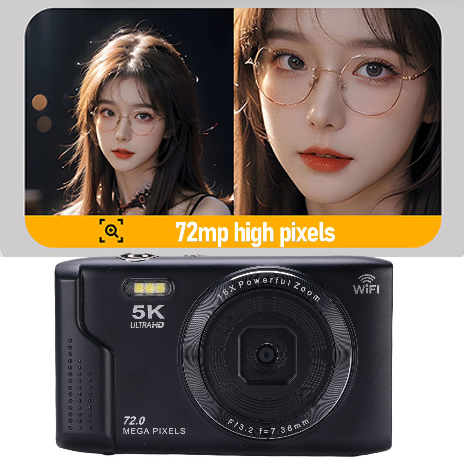 Cámara Digital 5K, Zoom de 72M - Lighting In Photography For Beginners reseña y precio
