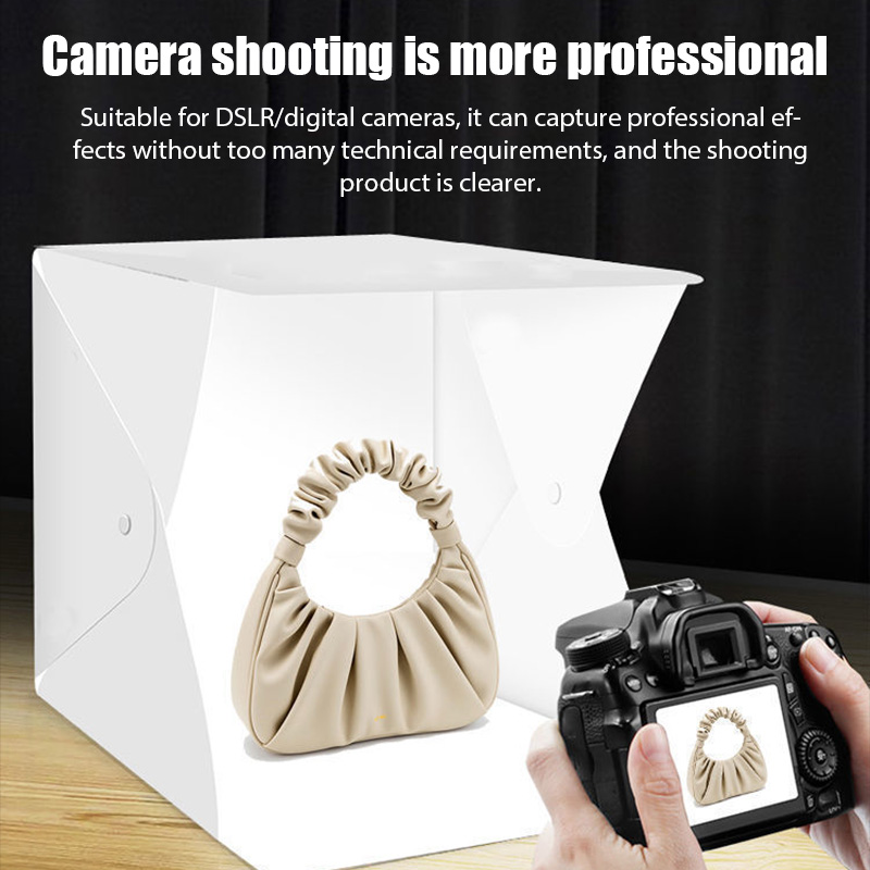 Caja de luz Mini caja de estud - Photography Lighting Box reseña y precio