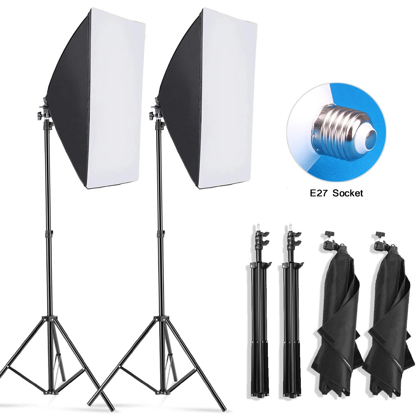 Softbox de fotografía profesio - Photography Lighting Box reseña y precio