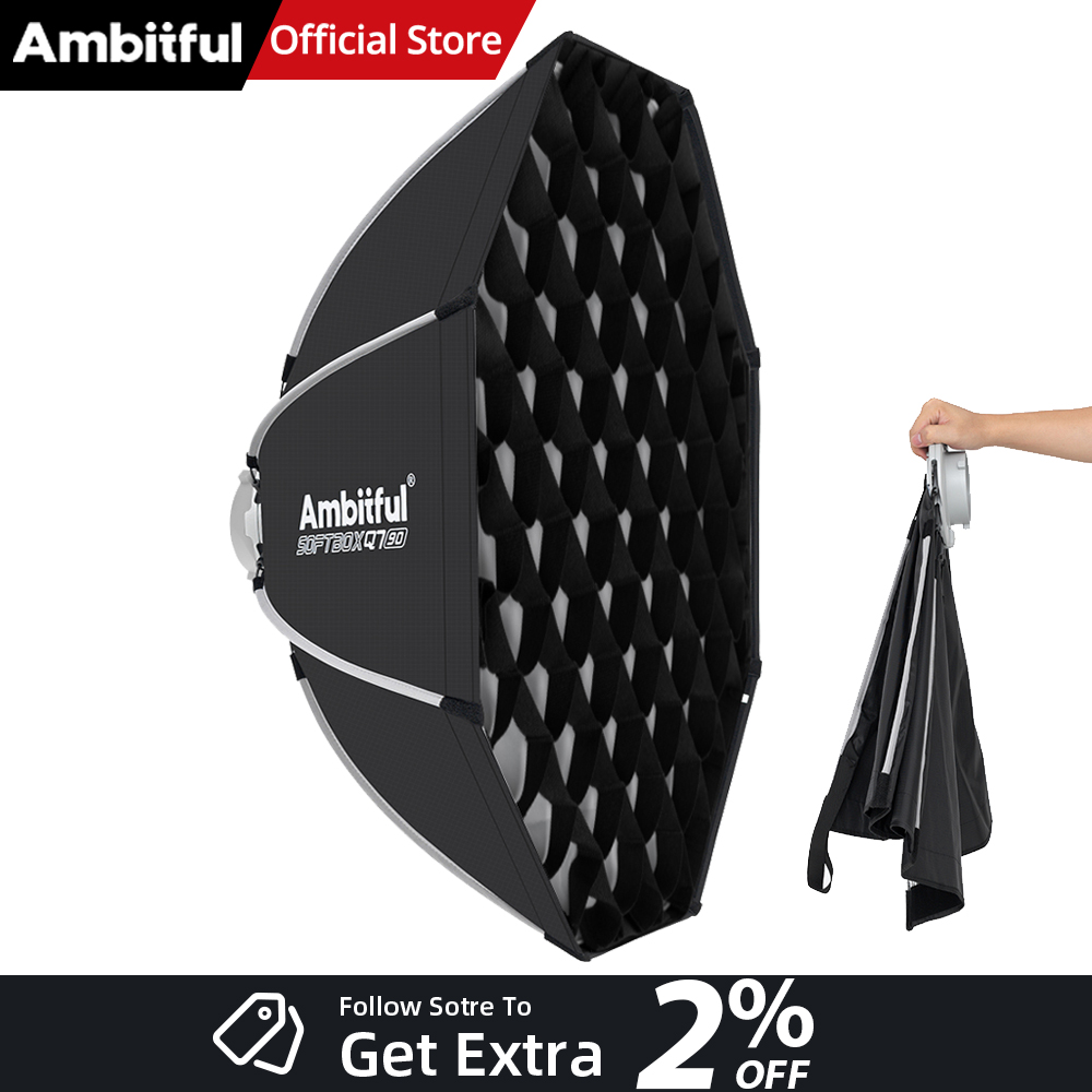 AMBITFUL Q7II 55/65/90cm Softb - Photography Lighting Box reseña y precio