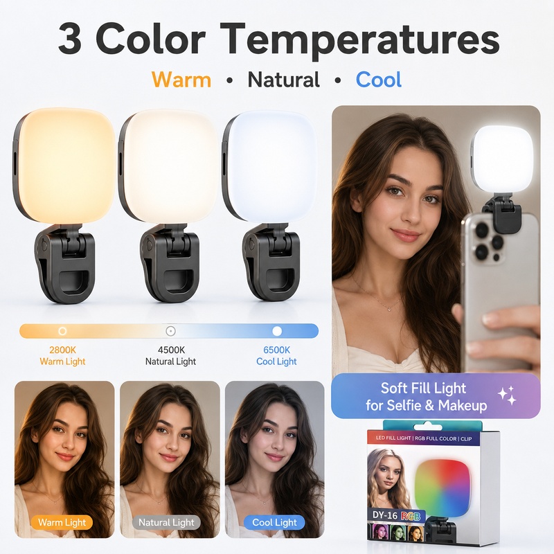 Lámpara de Relleno LED RGB Por - Photography Lighting Rgb reseña y precio