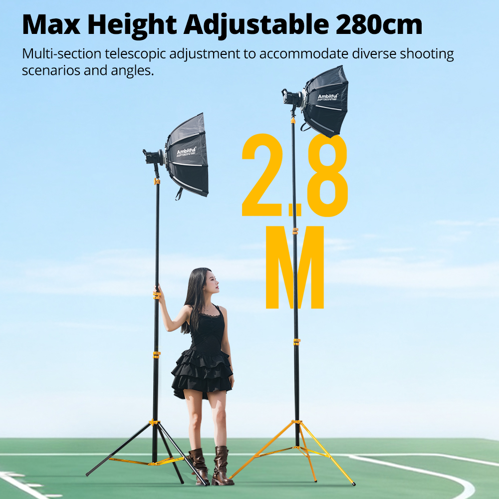 AMBITFUL GM280Y Soporte de Luz - Photography Lighting Box reseña y precio