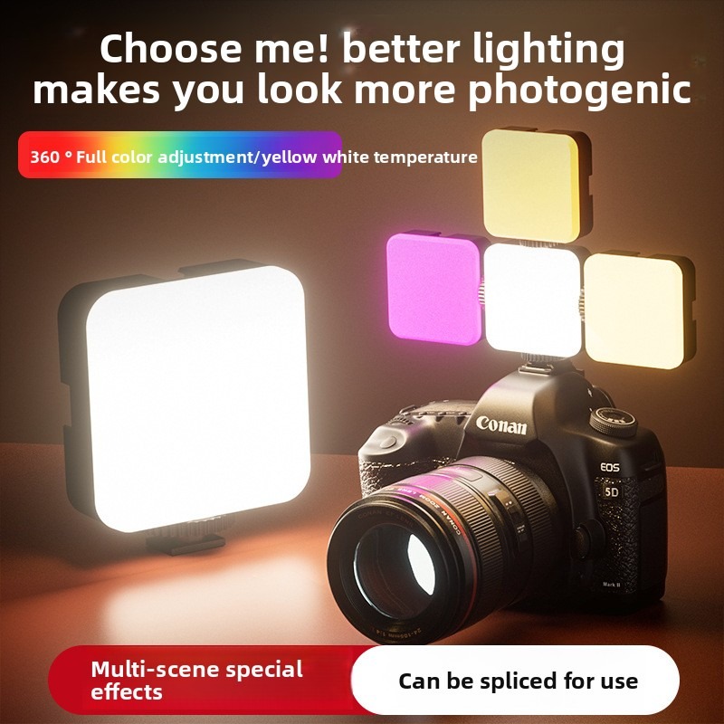 Luz de bolsillo RGB para fotog - Photography Lighting Rgb reseña y precio