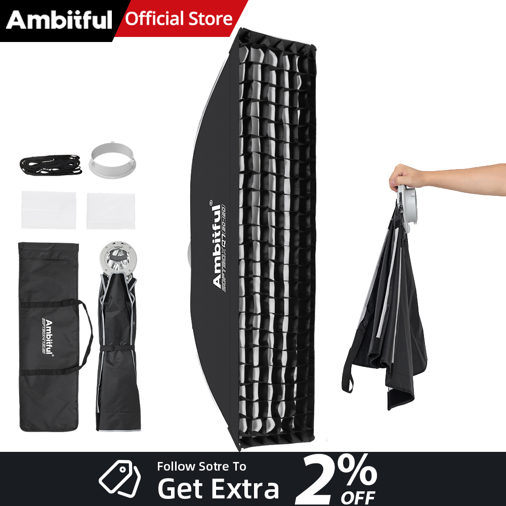 AMBITFUL Q7-II 30*120cm Softbo - Photography Lighting Box reseña y precio