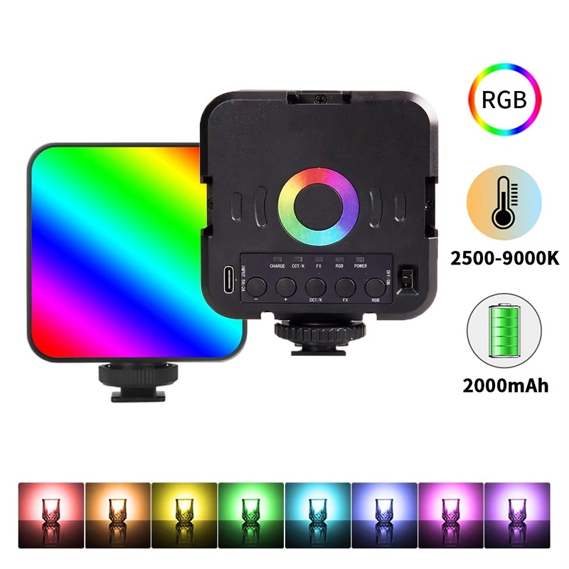 Mini luz de vídeo RGB portátil - Photography Lighting Rgb reseña y precio